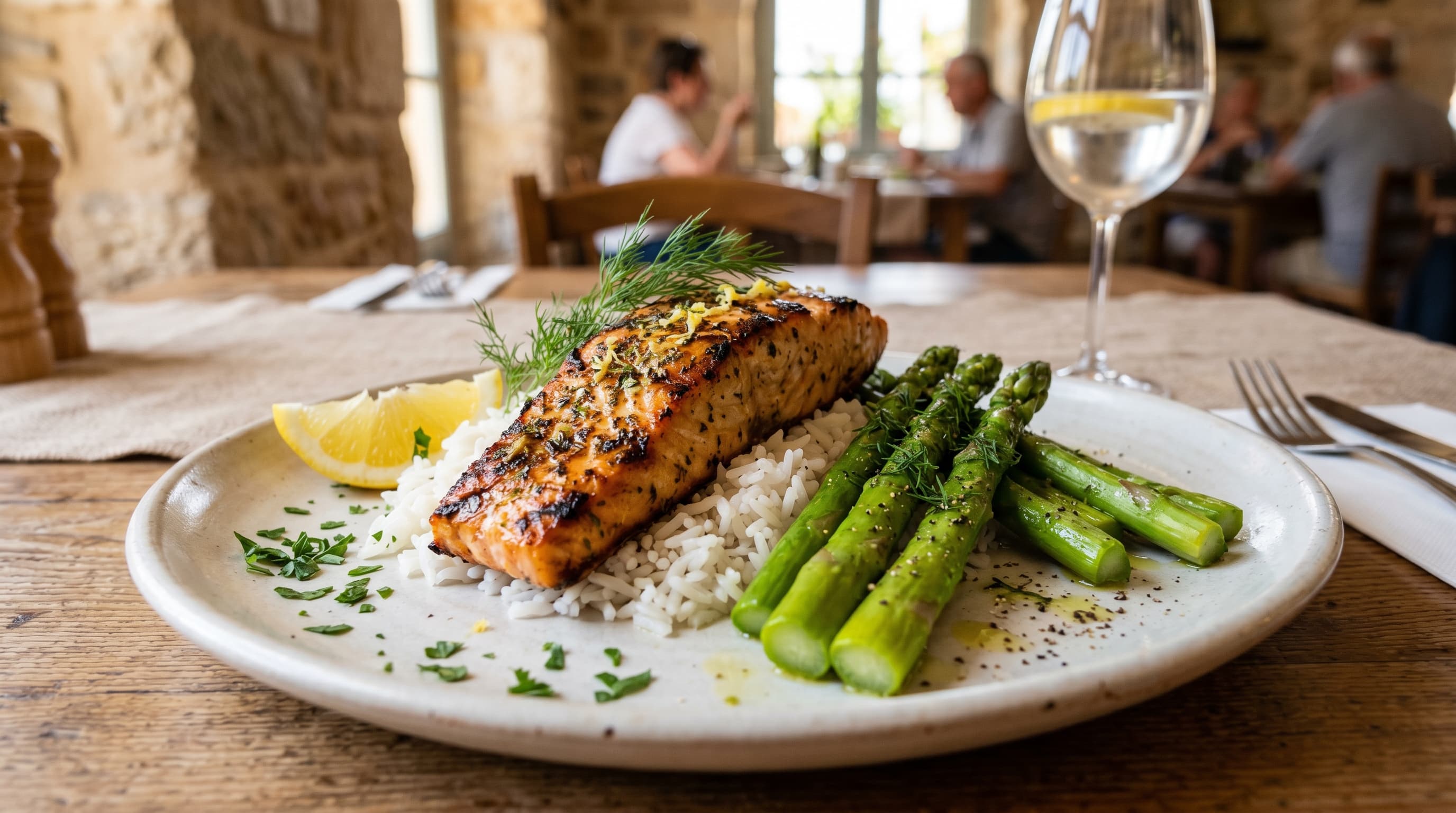 Featured image for "Dining Out with Confidence: Your Guide to a Low Oxalate Restaurant Experience": A beautifully plated, low-oxalate meal at a restaurant