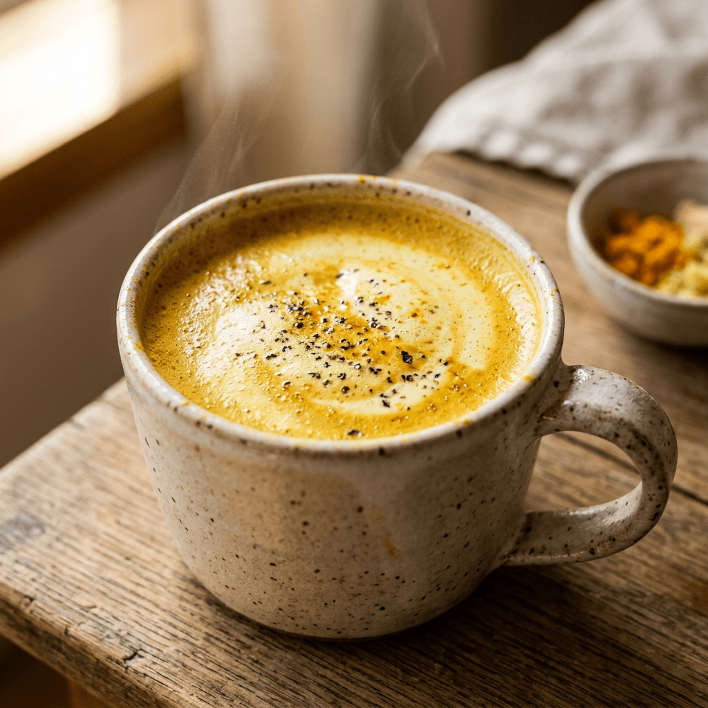 Creamy Anti-Inflammatory Golden Milk Without Cinnamon